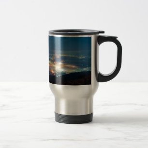 Mug De Voyage Vue nocturne Aso Mer nocturne de nuages Japon Kuma