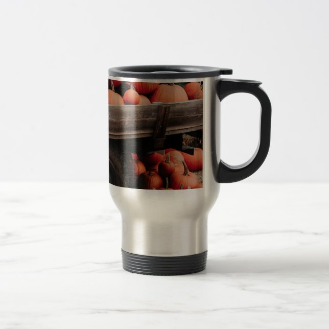 Mug De Voyage wagon citrouille (Droit)