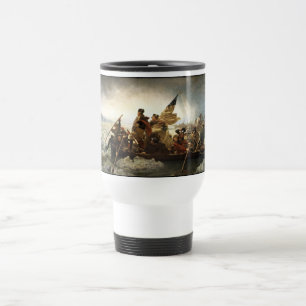 Mug De Voyage Washington croisant le Delaware