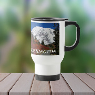 Mug De Voyage Washington State Mount Rainier Paysage