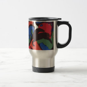 Mug De Voyage Wassily Kandinsky Franz Marc Blue Rider Peinture