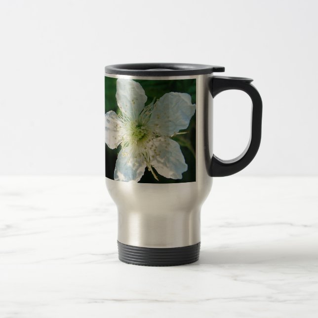 Mug De Voyage Weisse Brombeerblüte (Droit)