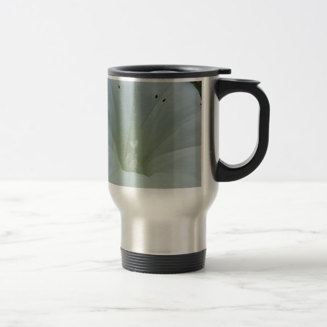 Mug De Voyage Weisser Blütenkelch (Droit)