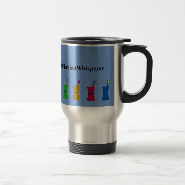 Mug De Voyage Whisperer drôle de vaccin contre la grippe de (Droit)