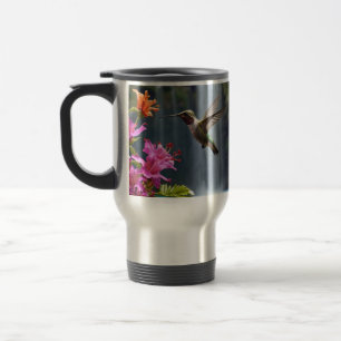 Mug De Voyage "Whispers of Nature : Hummingbird, Cascade