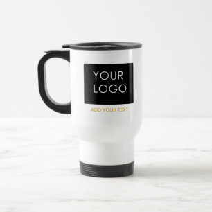 Mug De Voyage White Personnalisable Entreprise Ajouter Votre Log