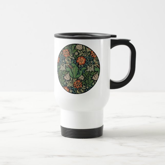 Mug De Voyage William Morris Compton Fond d'écran classique (Droite)