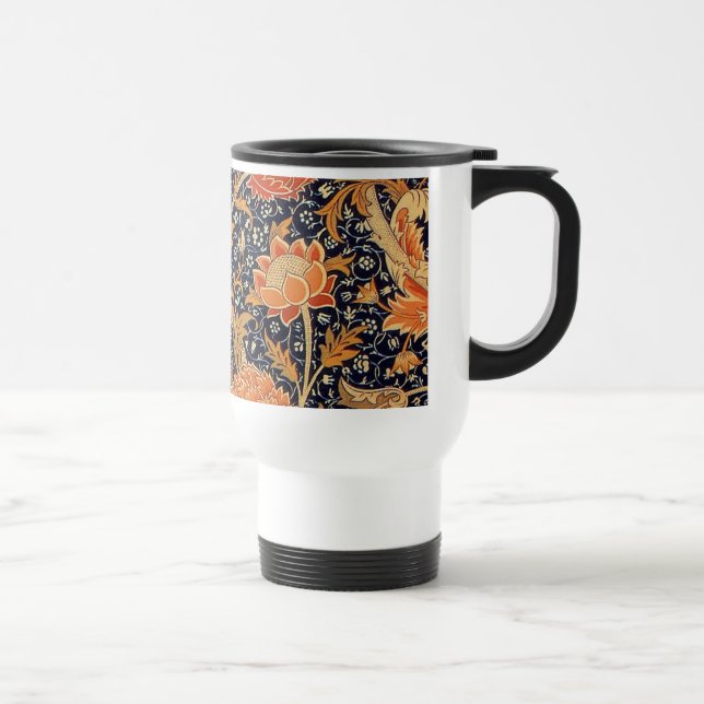 Mug De Voyage William Morris Cray Fond d'écran Motif (Droite)