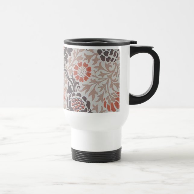 Mug De Voyage William Morris Grafton Botanic Art Design (Droite)
