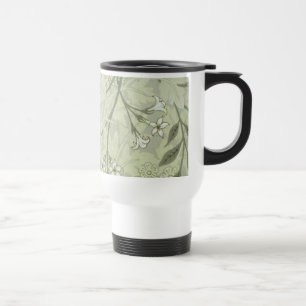 Mug De Voyage William Morris Jasmine Botanique Antique Vintage