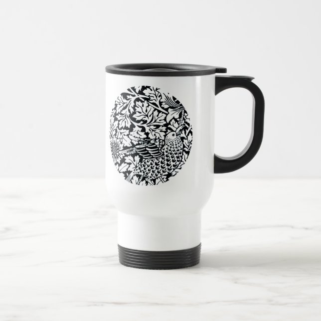 Mug De Voyage William Morris Particularités Florales Anénome d'o (Droite)