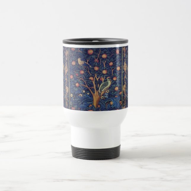 Mug De Voyage William Morris Woodpecker Tapestry Arts & Artisana (Centre)