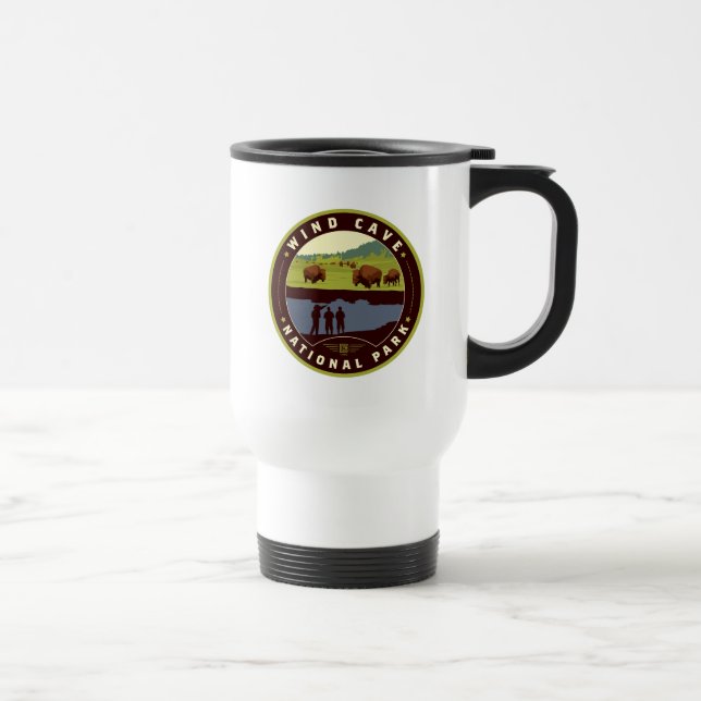 Mug De Voyage Wind Cave National Park (Droite)