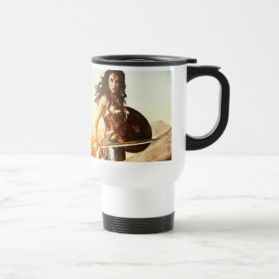 Mug De Voyage Wonder Woman Au coucher Du Soleil