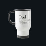 Mug De Voyage World's Best Ever Dad Daddy Father Definition Fun<br><div class="desc">Personalise for your special dad,  daddy or father to create a unique gift for Father's day,  birthdays,  Christmas or any day you want to show how much he means to you. A perfect way to show him how amazing he is every day. Designed by Thisisnotme©</div>