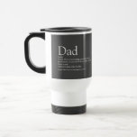 Mug De Voyage World's Best Ever Dad Daddy Father Definition Gray<br><div class="desc">Personalise for your special dad,  daddy or father to create a unique gift for Father's day,  birthdays,  Christmas or any day you want to show how much he means to you. A perfect way to show him how amazing he is every day. Designed by Thisisnotme©</div>