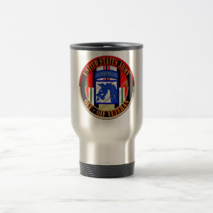 Mug De Voyage XVIII 18ème vétéran aéroporté des corps OEF O