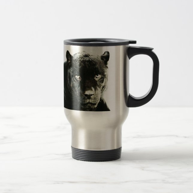 Mug De Voyage Yeux Jaguar (Droit)