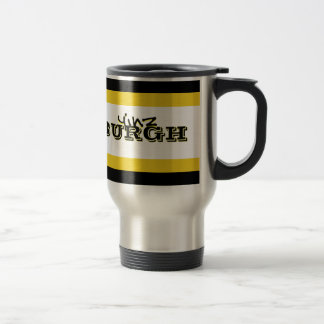 Mug De Voyage Yinzburgh, ville d'acier, café d'acier inoxydable