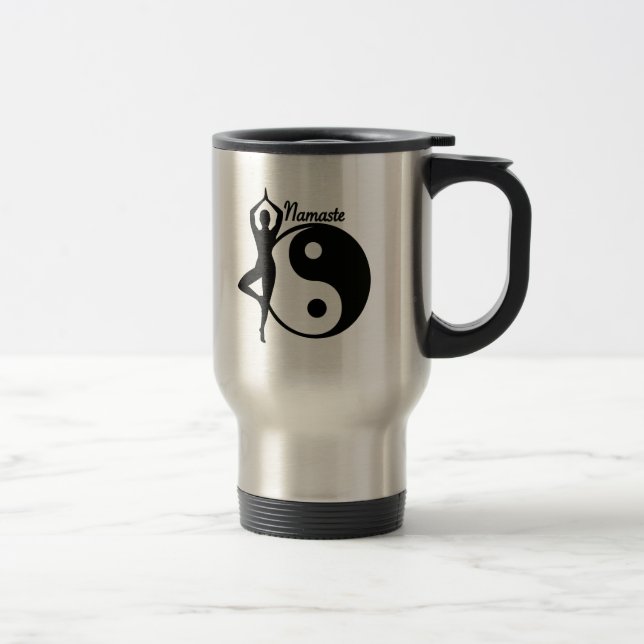 Mug De Voyage Yoga Namaste (Droit)