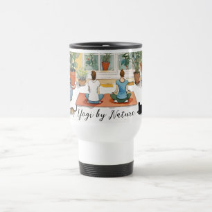 Mug De Voyage Yoga Studio Plantes et chats