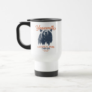 Mug De Voyage Yosemite Grizzly Bear California National Park