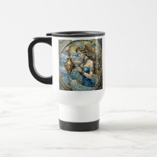 Mug De Voyage Zodiac - Aquarius Le Porteur D'Eau