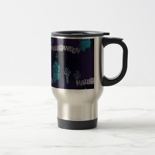 Mug De Voyage zombie halloween (Droit)