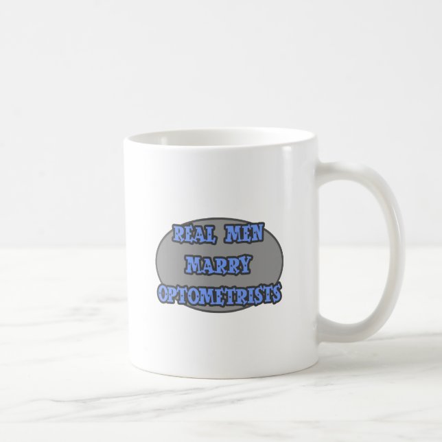 Mug De vrais hommes épousent des optométristes (Droite)