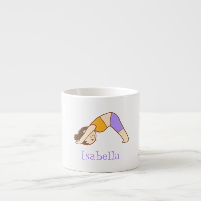 Mug de Yoga personnalisé pour enfant (Devant)