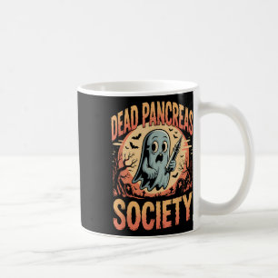 Mug Dead Pancreas Society Funny Ghost Syringe Diabète