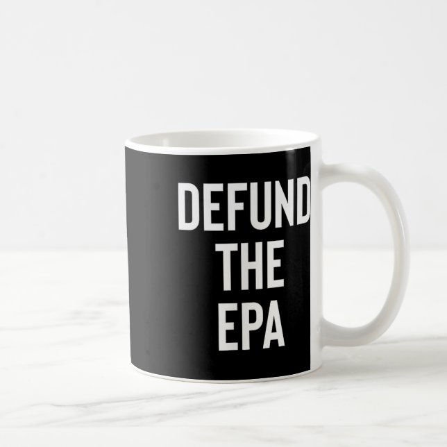 Mug Débat L'Agence De Protection De l'environnement De (Droite)