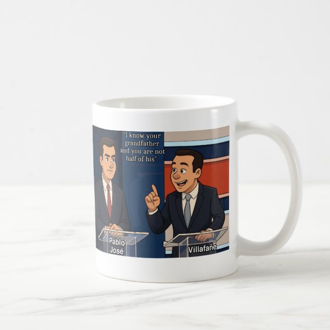 Mug Débat Pablo Jose & William Villafañe (Droite)