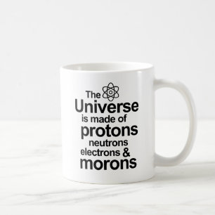 Mug Débiles d'électrons de neutrons de protons