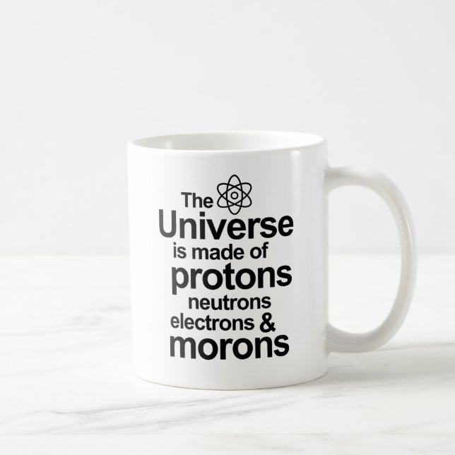 Mug Débiles d'électrons de neutrons de protons (Droite)