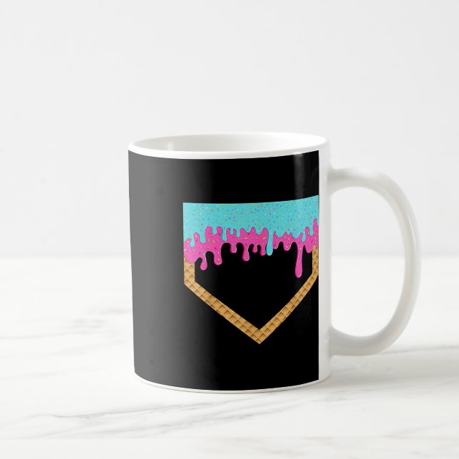Mug Débit De Baseball Pour Garçons Ice Cream Drip Yout (Droite)