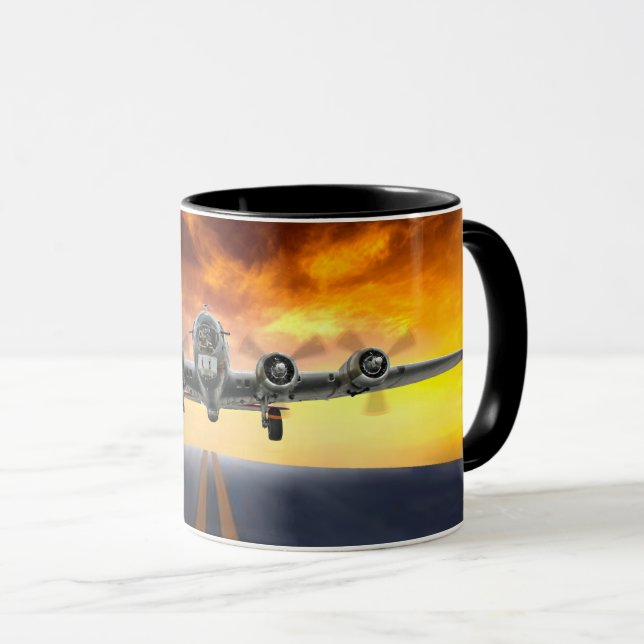 MUG DÉBIT DE LA FORTERESSE DE VOL B-17 (Devant droit)