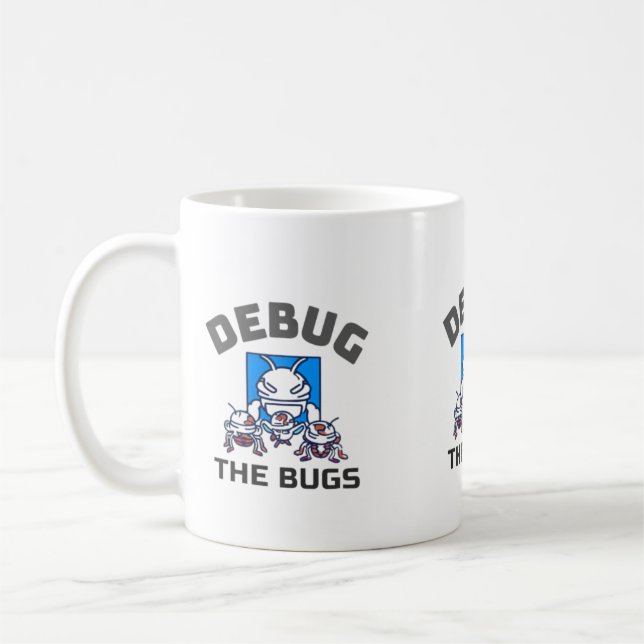 Mug Déboguer les bogues (Gauche)