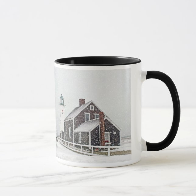 Mug Décembre à la lumière de Scituate (Droite)