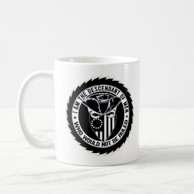 Mug Décendant d'hommes qui ne seraient pas gouvernés (Gauche)