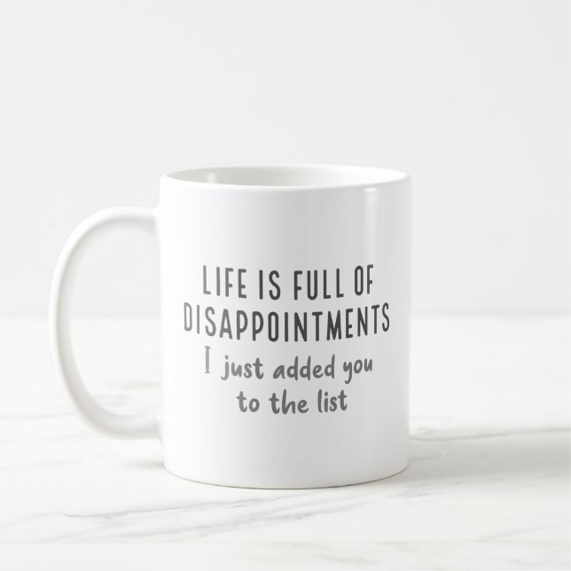 Mug Déceptions (Gauche)