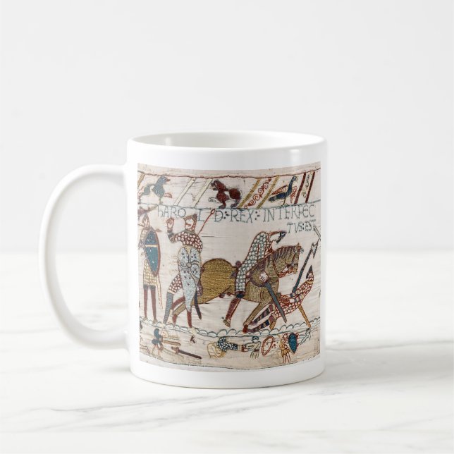 Mug Décès du roi Harold (Tapisserie de Bayeux) (Gauche)