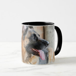 Mug Déchets Allemands Reposés Par Le Bassin D'Eau