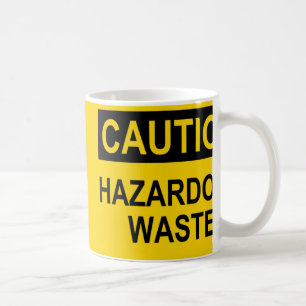 Mug Déchets dangereux de précaution