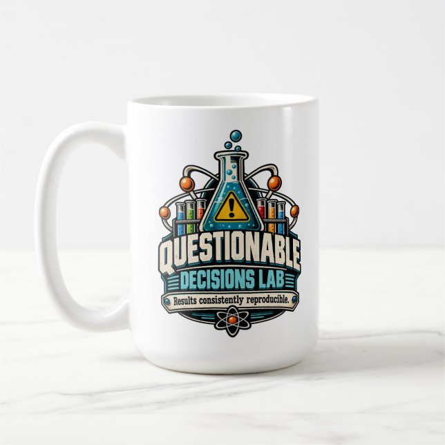 Mug Decisions Discutables Lab – Résultats Constamment  (Gauche)