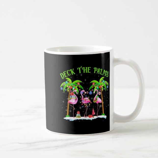 Mug Deck The Palms Flamingo Trocal Christmas Lights  (Droite)