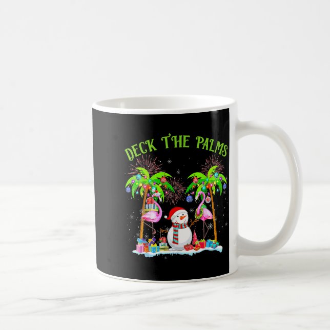 Mug Deck The Palms Flamingo Trocal Christmas Lights Pa (Droite)