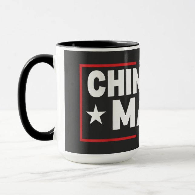 Mug Déclaration de Chinga Tu MAGA (Gauche)