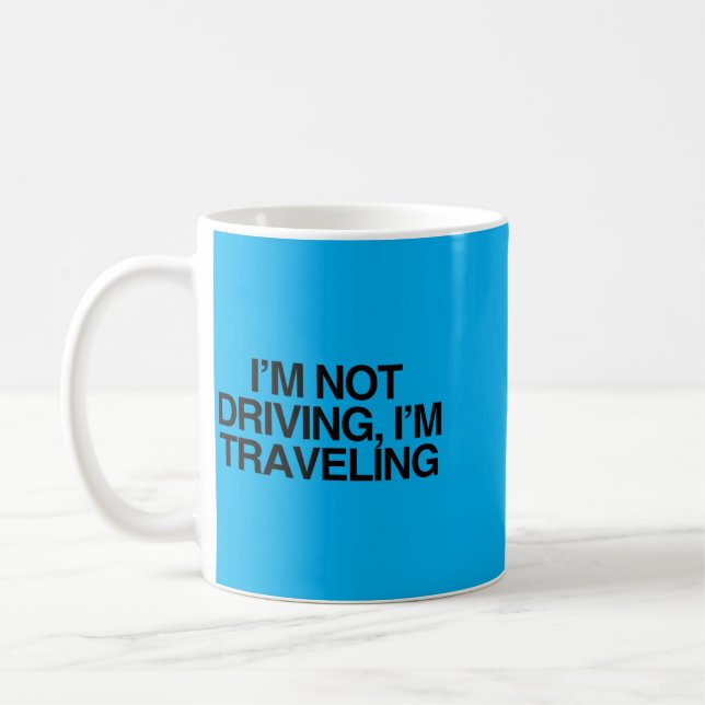Mug Déclaration de citoyen souverain ne conduisant pas (Gauche)