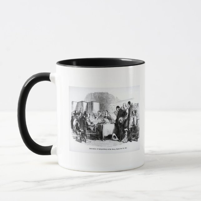 Mug Déclaration de l'indépendance (Gauche)